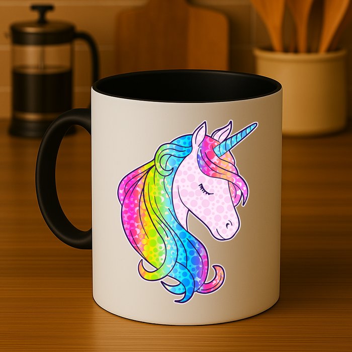 Cute Unicorn International Dot Day Make Your Mark Mug