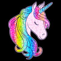 Cute Unicorn International Dot Day Make Your Mark Flatbill Hat