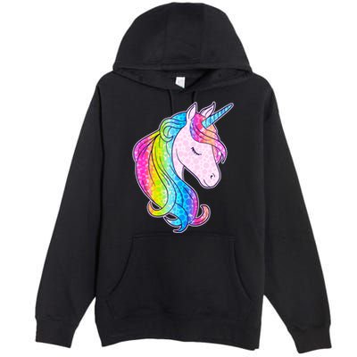 Cute Unicorn International Dot Day Make Your Mark Premium Pullover Hoodie