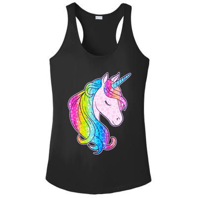 Cute Unicorn International Dot Day Make Your Mark Ladies PosiCharge Competitor Racerback Tank
