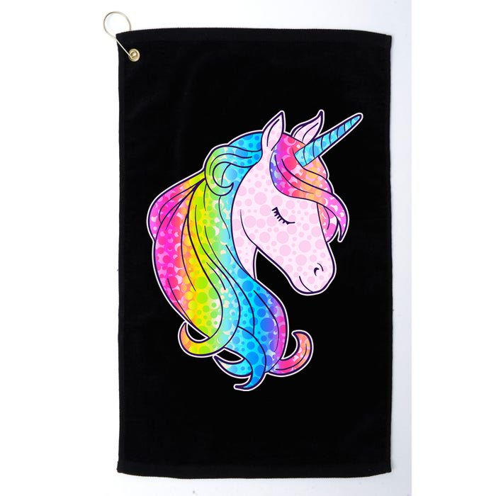Cute Unicorn International Dot Day Make Your Mark Golf Towel