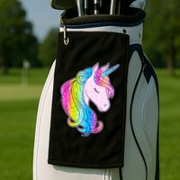 Cute Unicorn International Dot Day Make Your Mark Golf Towel