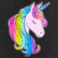 Cute Unicorn International Dot Day Make Your Mark Golf Towel
