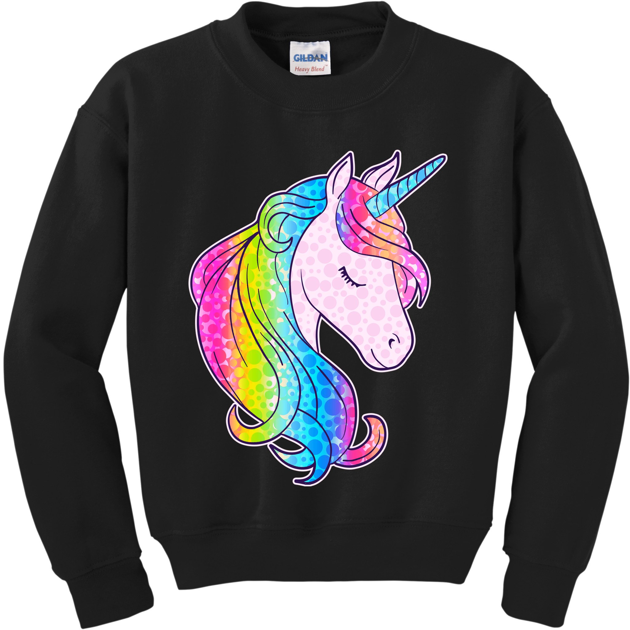 Cute Unicorn International Dot Day Make Your Mark Kids Sweatshirt