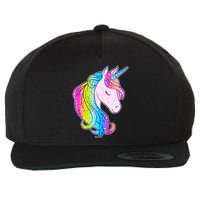 Cute Unicorn International Dot Day Make Your Mark Wool Snapback Cap