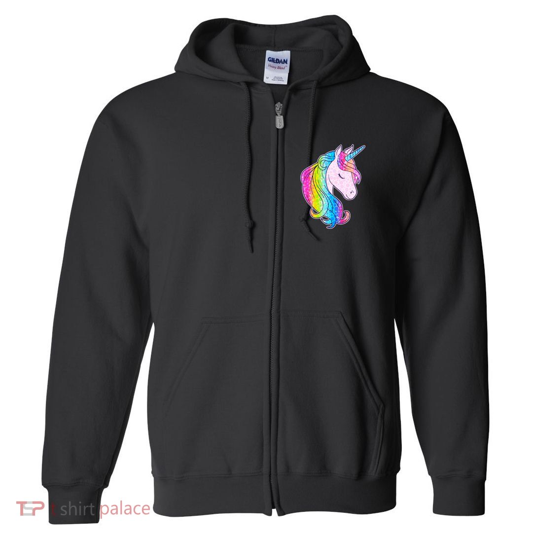 Cute Unicorn International Dot Day Make Your Mark Full Zip Hoodie
