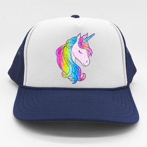 Cute Unicorn International Dot Day Make Your Mark Trucker Hat