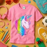 Cute Unicorn International Dot Day Make Your Mark Kids T-Shirt