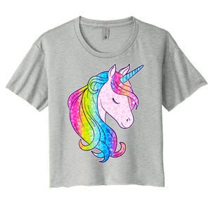 Cute Unicorn International Dot Day Make Your Mark Women's Crop Top Tee