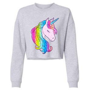 Cute Unicorn International Dot Day Make Your Mark Cropped Pullover Crew