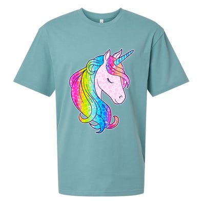 Cute Unicorn International Dot Day Make Your Mark Sueded Cloud Jersey T-Shirt