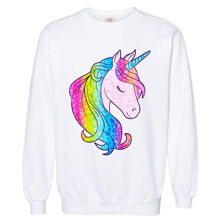 Cute Unicorn International Dot Day Make Your Mark Garment-Dyed Sweatshirt