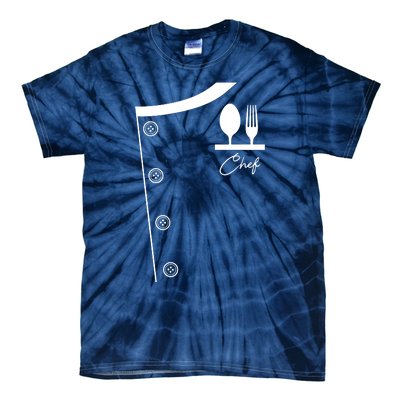 Chef Uniform Jacket Cooking Tee Gift Tie-Dye T-Shirt