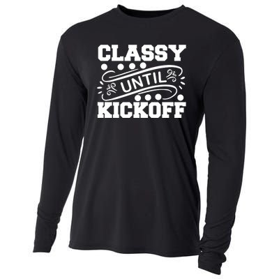 Classy Until Kickoff Cooling Performance Long Sleeve Crew