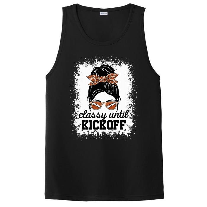 Classy Until Kickoff American Football Lover Game Day PosiCharge Competitor Tank