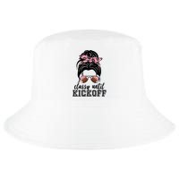 Classy Until Kickoff Football Hair Bun Cool Comfort Performance Bucket Hat