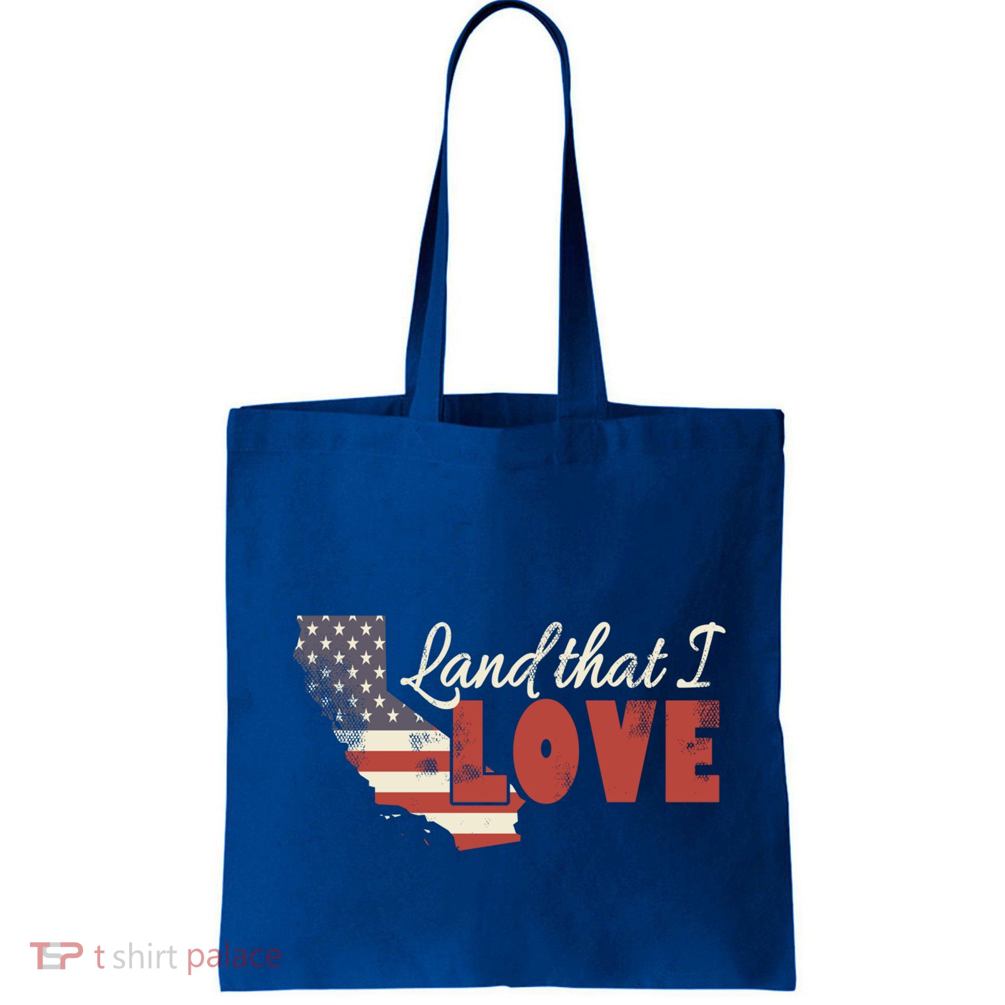 California Usa Land That I Love Patriotic July 4th Gift Bag
