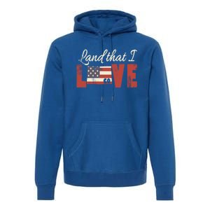 Colorado Usa Land That I Love Patriotic Gift Premium Hoodie