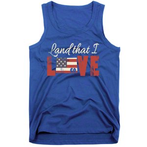 Colorado Usa Land That I Love Patriotic Gift Tank Top