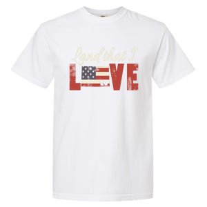 Colorado Usa Land That I Love Patriotic Gift Garment-Dyed Heavyweight T-Shirt