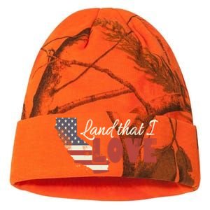 California Usa Land That I Love Patriotic July 4th Gift Kati Licensed 12" Camo Beanie