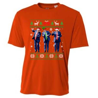 Christmas Ugly Long Sleeve Cooling Performance Crew T-Shirt