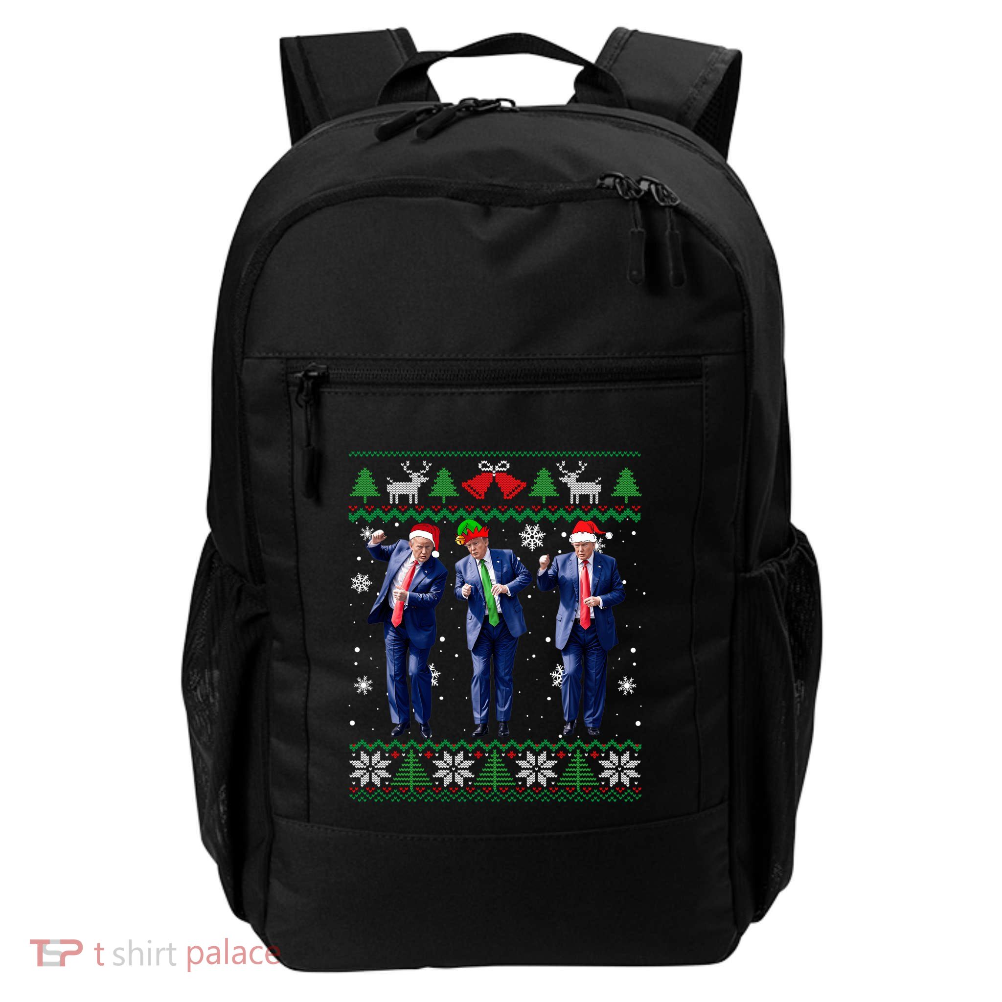 Christmas Ugly Long Sleeve Backpack