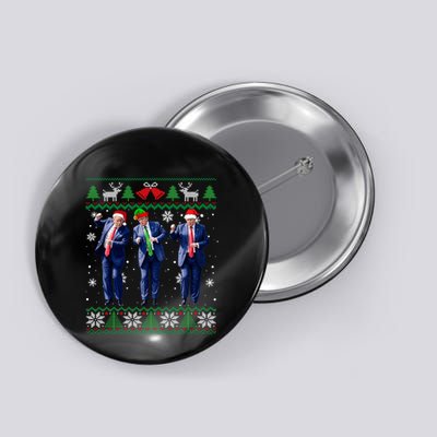 Christmas Ugly Long Sleeve Button