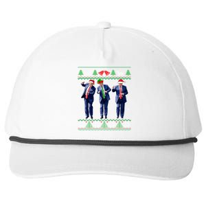 Christmas Ugly Long Sleeve Snapback Five-Panel Rope Hat