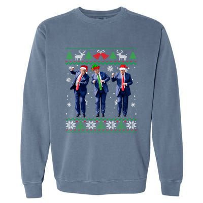 Christmas Ugly Long Sleeve Garment-Dyed Sweatshirt