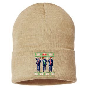 Christmas Ugly Long Sleeve Sustainable Knit Beanie