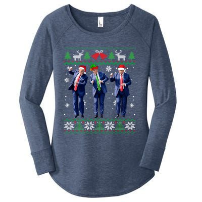 Christmas Ugly Long Sleeve Women's Perfect Tri Tunic Long Sleeve Shirt