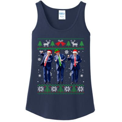 Christmas Ugly Long Sleeve Ladies Essential Tank