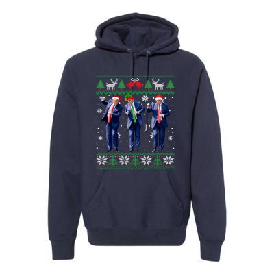 Christmas Ugly Long Sleeve Premium Hoodie