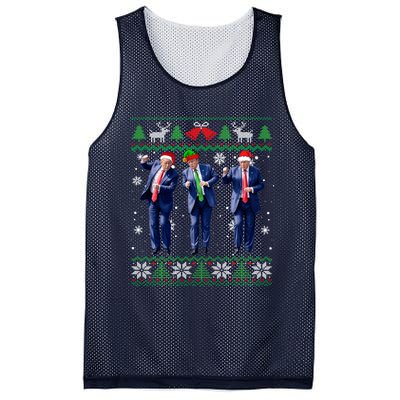 Christmas Ugly Long Sleeve Mesh Reversible Basketball Jersey Tank