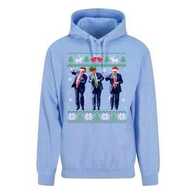 Christmas Ugly Long Sleeve Unisex Surf Hoodie