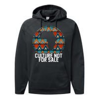 Culture Not For Sale Black History African Pride Performance Fleece Hoodie