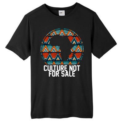 Culture Not For Sale Black History African Pride Tall Fusion ChromaSoft Performance T-Shirt