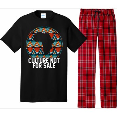 Culture Not For Sale Black History African Pride Pajama Set