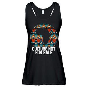 Culture Not For Sale Black History African Pride Ladies Essential Flowy Tank