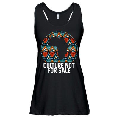 Culture Not For Sale Black History African Pride Ladies Essential Flowy Tank