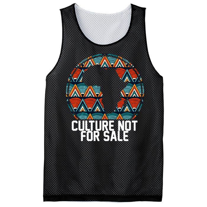 Culture Not For Sale Black History African Pride Mesh Reversible Basketball Jersey Tank