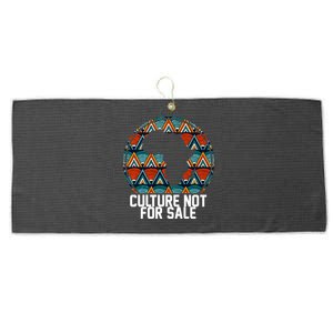 Culture Not For Sale Black History African Pride Large Microfiber Waffle Golf Towel