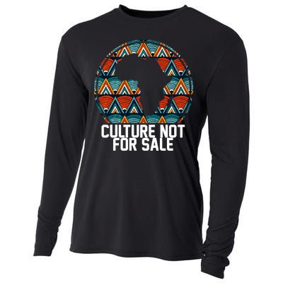 Culture Not For Sale Black History African Pride Cooling Performance Long Sleeve Crew