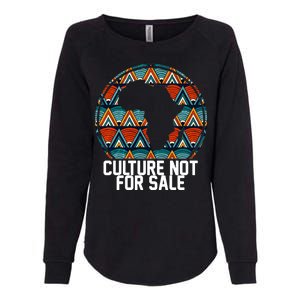 Culture Not For Sale Black History African Pride Womens California Wash Sweatshirt