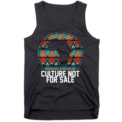 Culture Not For Sale Black History African Pride Tank Top