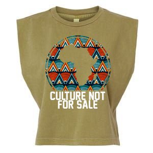 Culture Not For Sale Black History African Pride Garment-Dyed Women's Muscle Tee