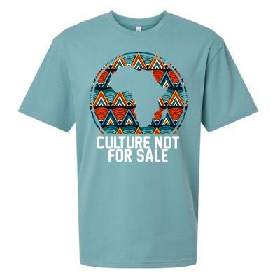 Culture Not For Sale Black History African Pride Sueded Cloud Jersey T-Shirt