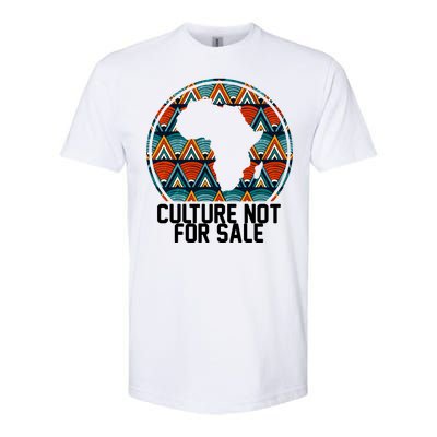 Culture Not For Sale Black History African Pride Softstyle® CVC T-Shirt