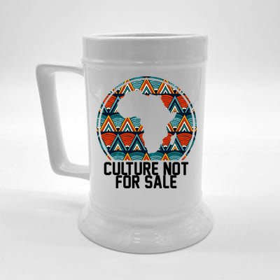 Culture Not For Sale Black History African Pride Beer Stein